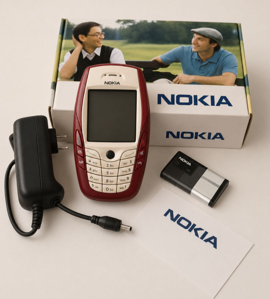 Nokia 6600 Red cherry color 😍