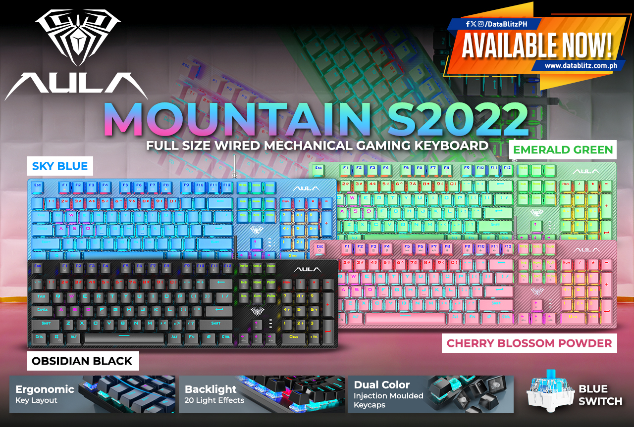 DataBlitz - TOP-NOTCH GAMING KEYBOARD! 🕹️⌨️ Aula Mountain...