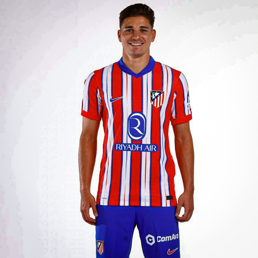 Julian Alvarez has been assigned the number 19 jersey at Atletico