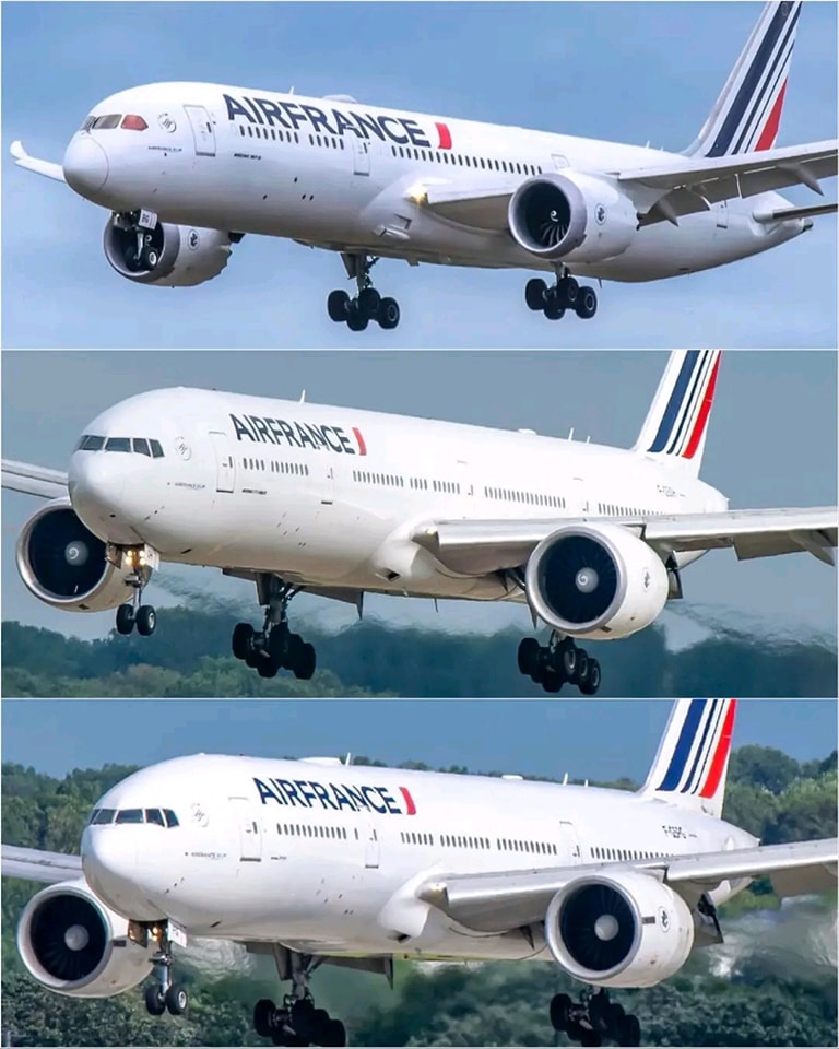 Air France's regional fleet for efficient European flights