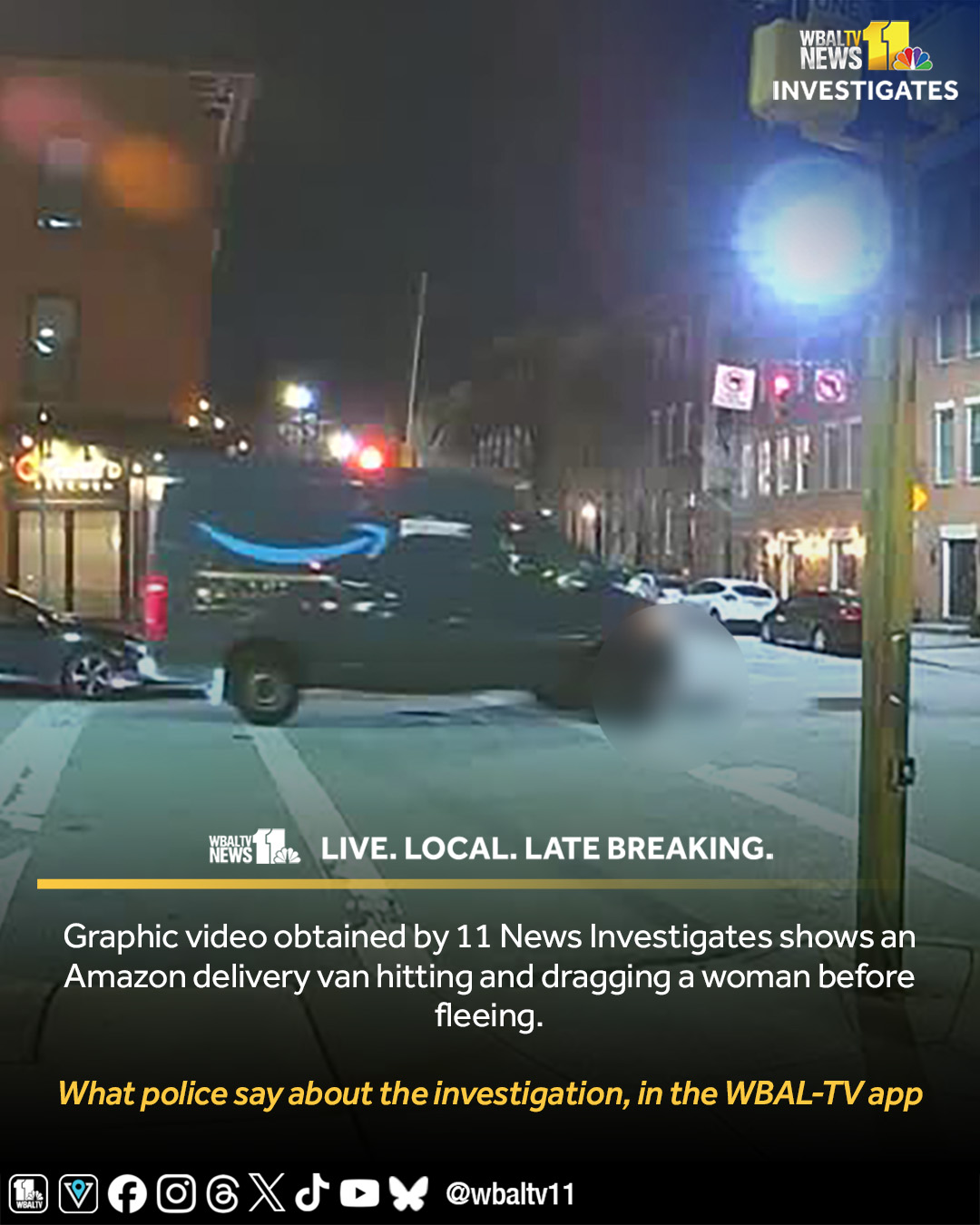 Graphic video obtained by 11 News... - WBAL-TV 11 Baltimore | Facebook