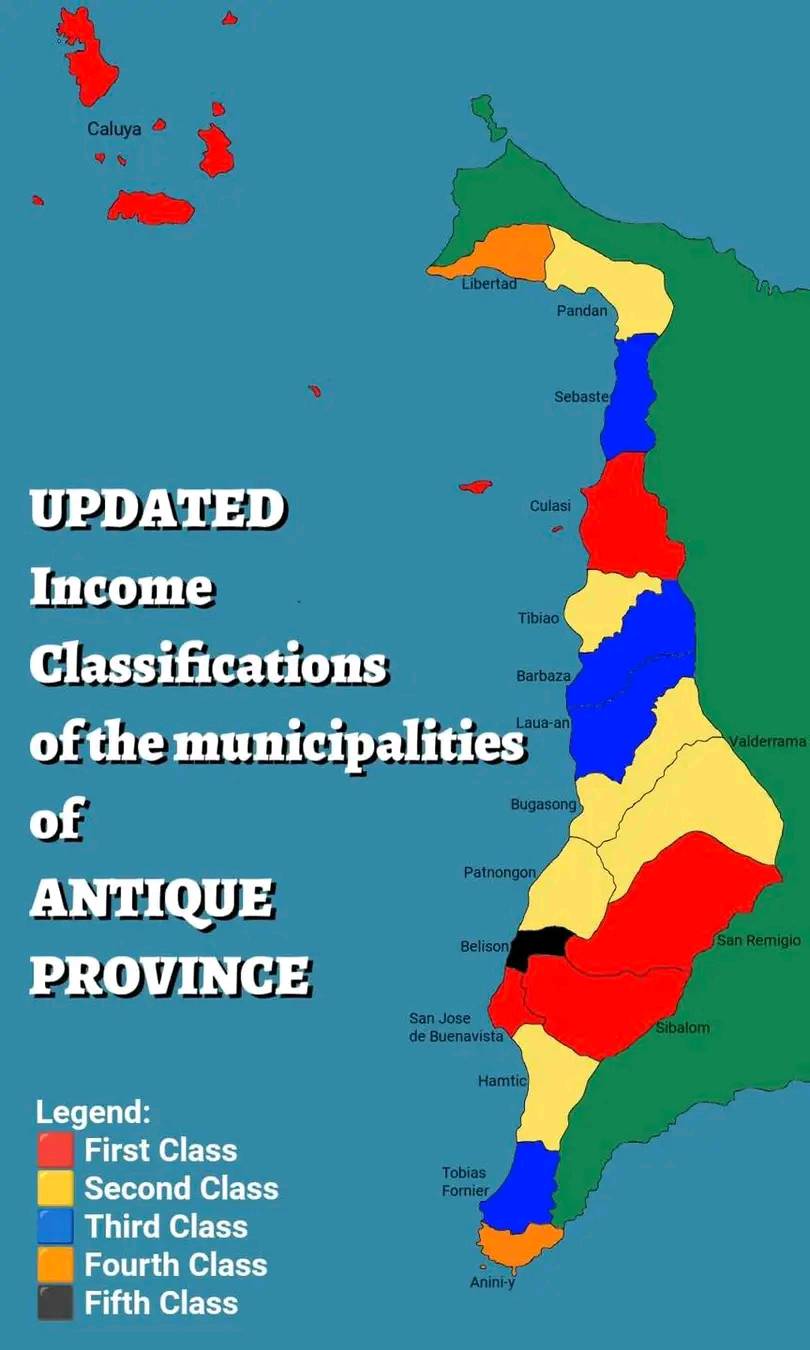 ANTIQUE - Updated Income Classification kang mga Kabanwahanan sa ...