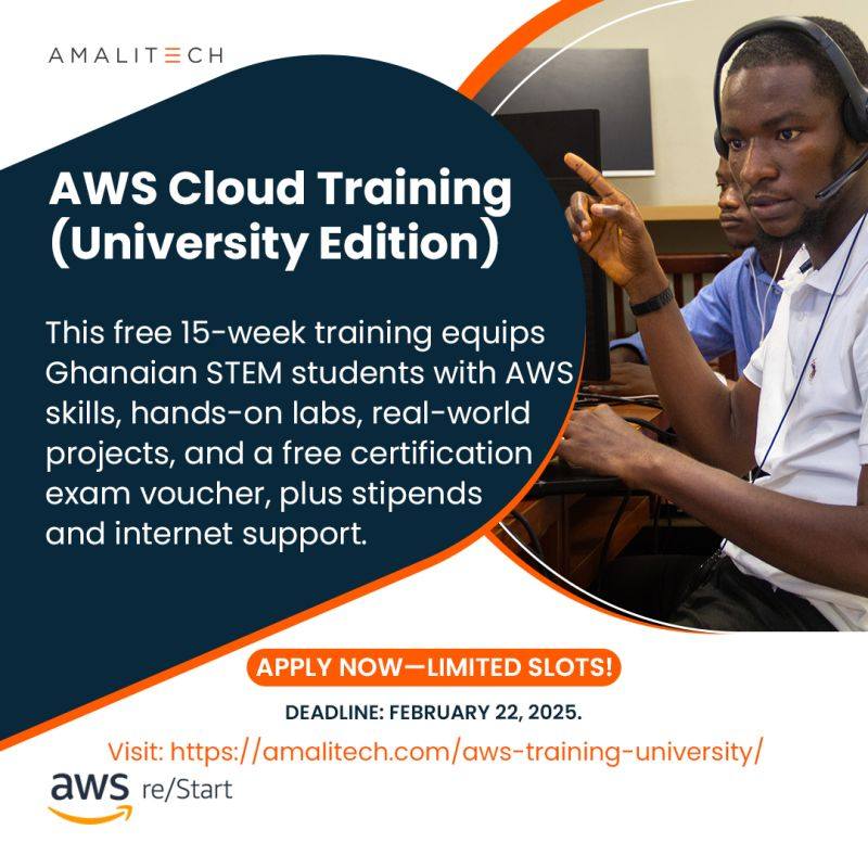 Opportunities - 🚀 Free AWS Cloud Training for Ghanaian University ...