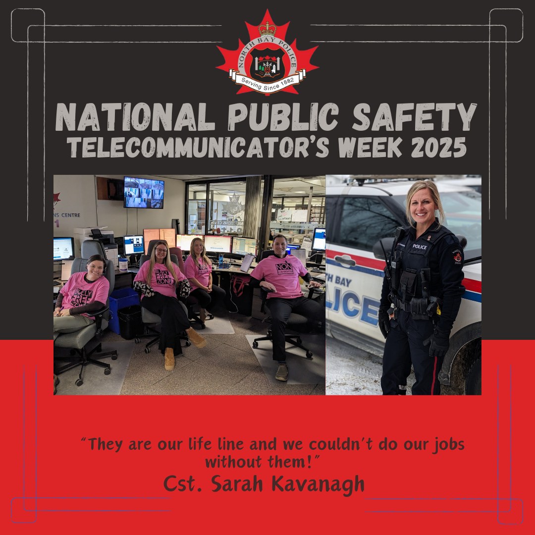 North Bay Police Service - Remember to thank a dispatcher this week for ...