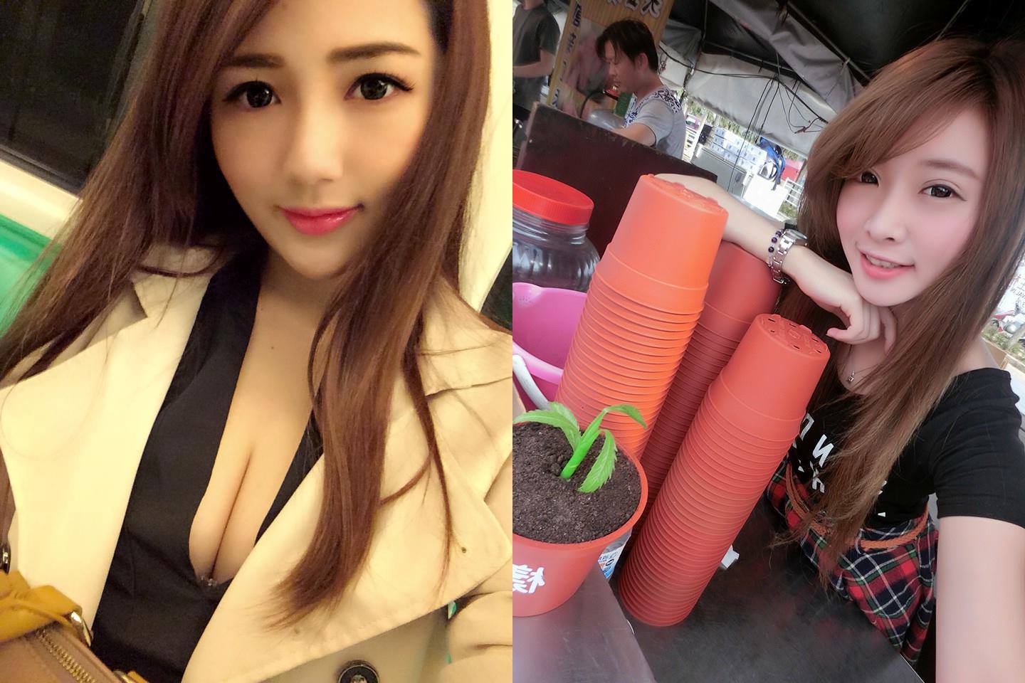 提姆正妹報報 - 捷運上站在這妹子前不看還是個男人嗎? 32D甜美麻豆~Rebeca小花~搭捷運穿深V露超長事業線... | Facebook