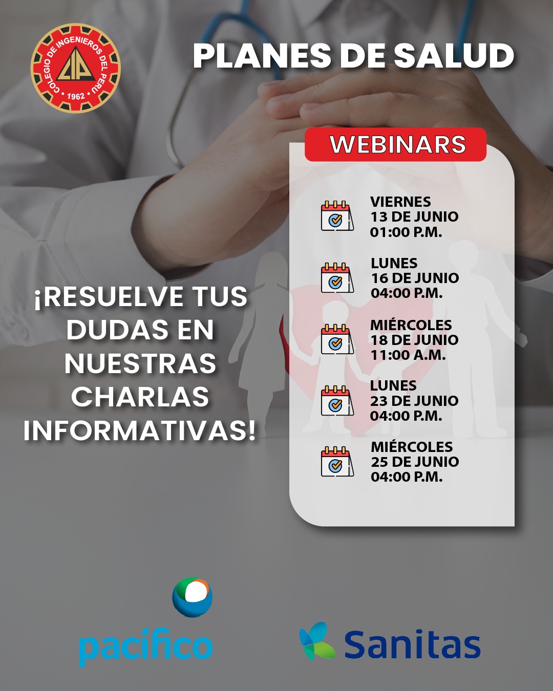 🚨 Planes de Salud para... - Colegio de Ingenieros del Perú-CN | Facebook