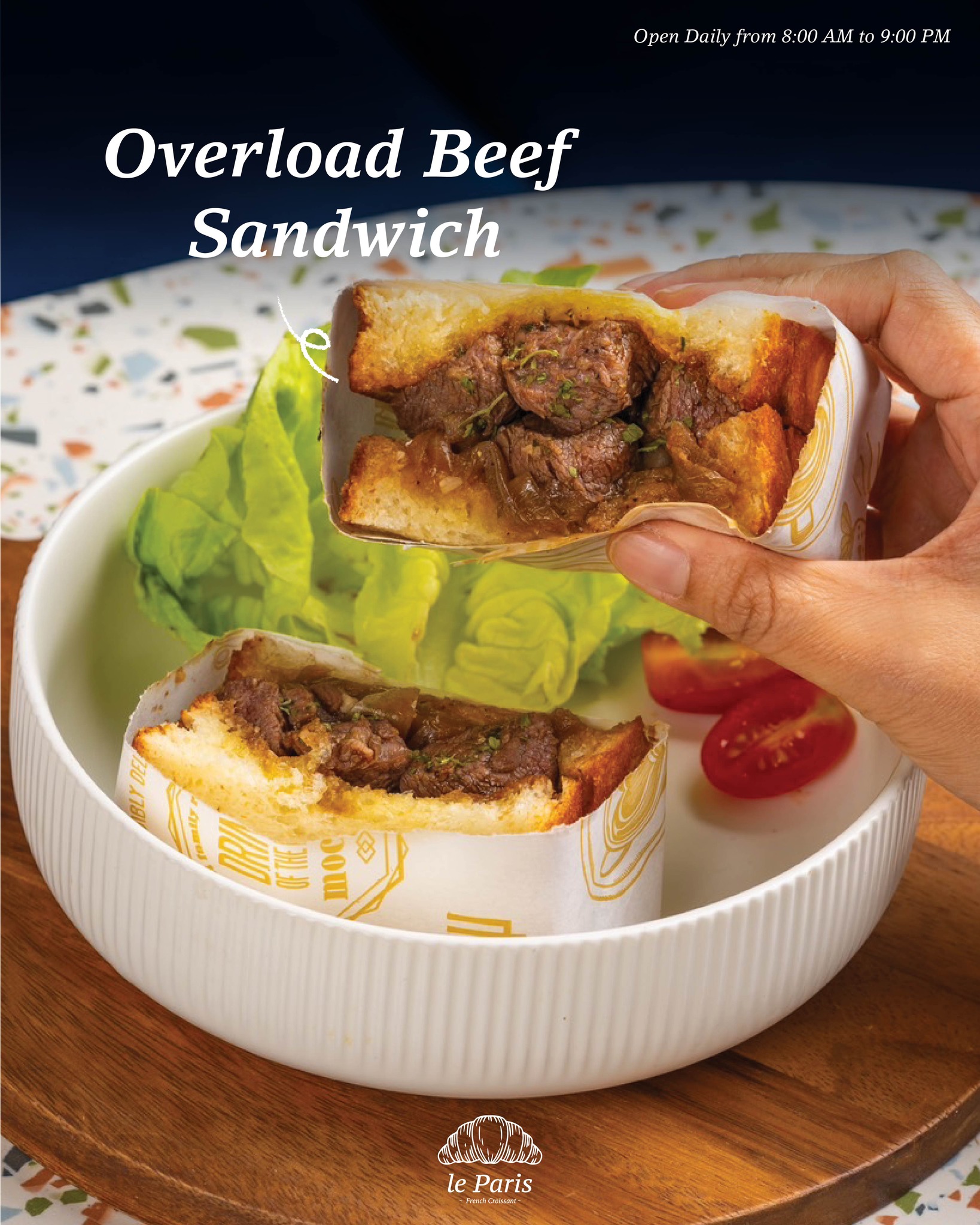 Le Paris - สัมผัสเนื้อเต็มๆคำกับเมนู OverloadBeefSandwich... | Facebook