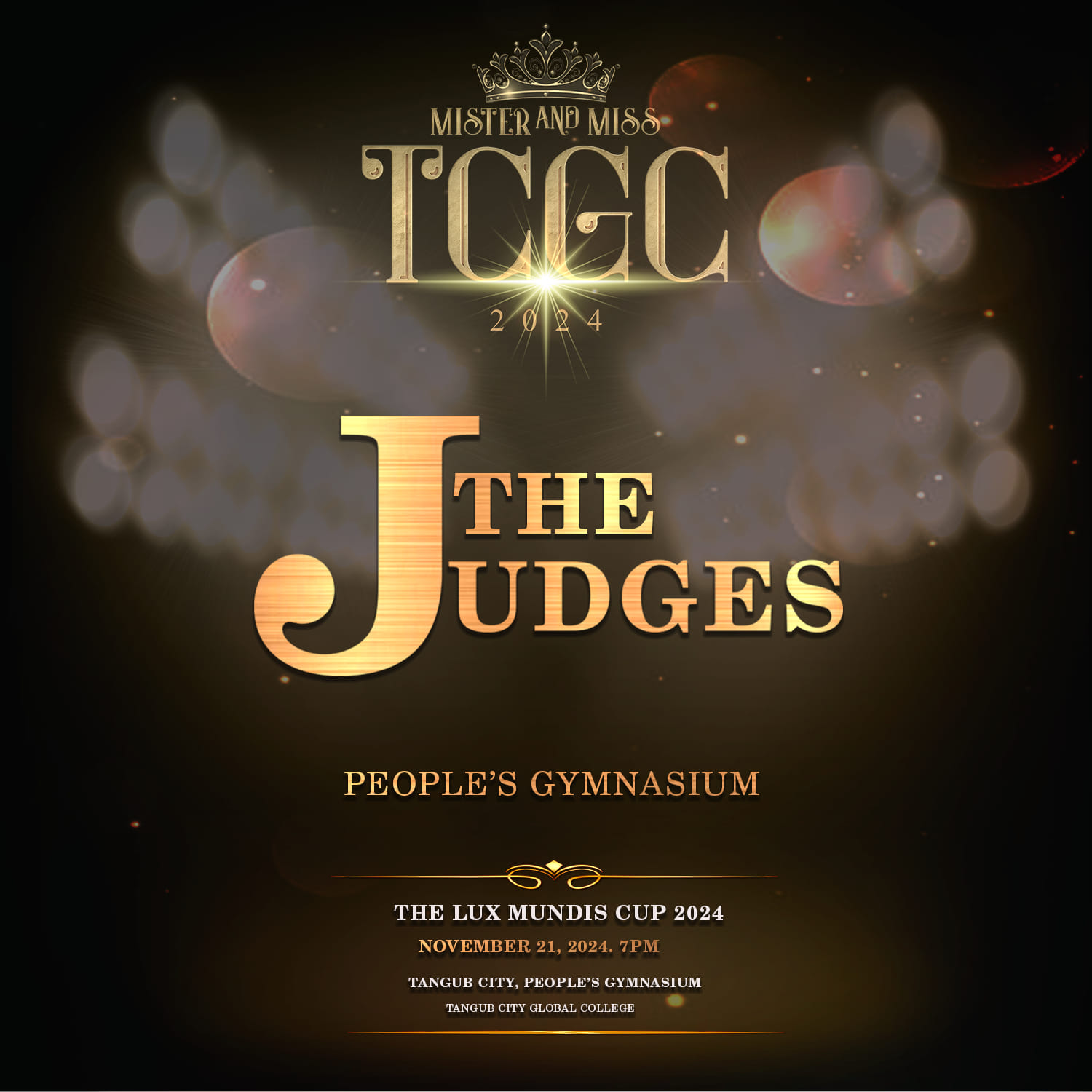 Presenting the esteemed... - TCGC-Supreme Student Council | Facebook