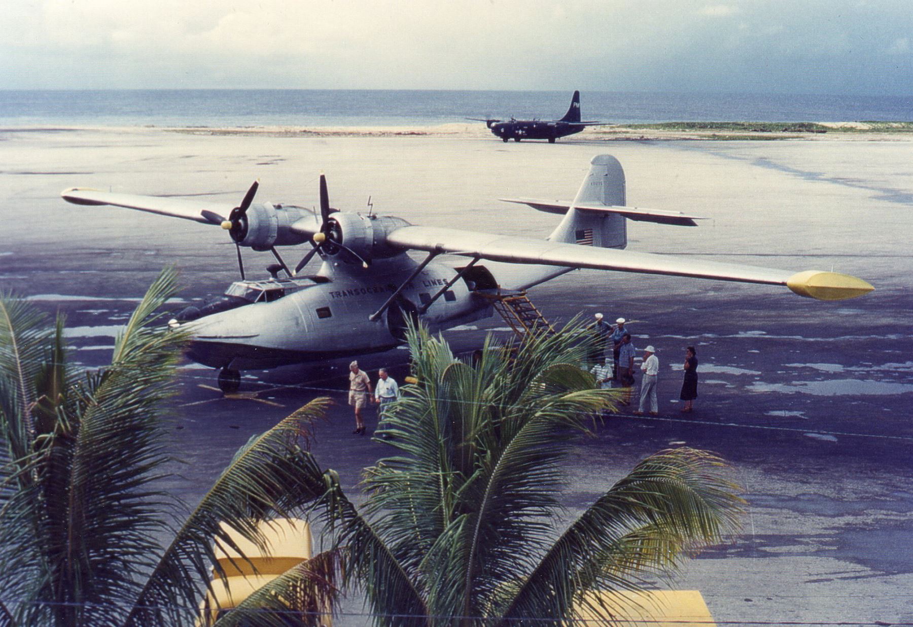 Commercial air service in the Trust Territory of the Pacific Islands ...