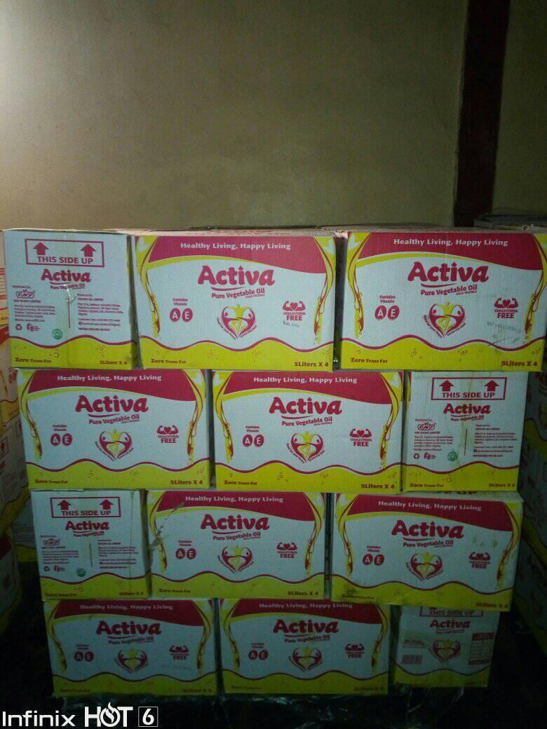 Active pure vegetable oil limited Onitsha