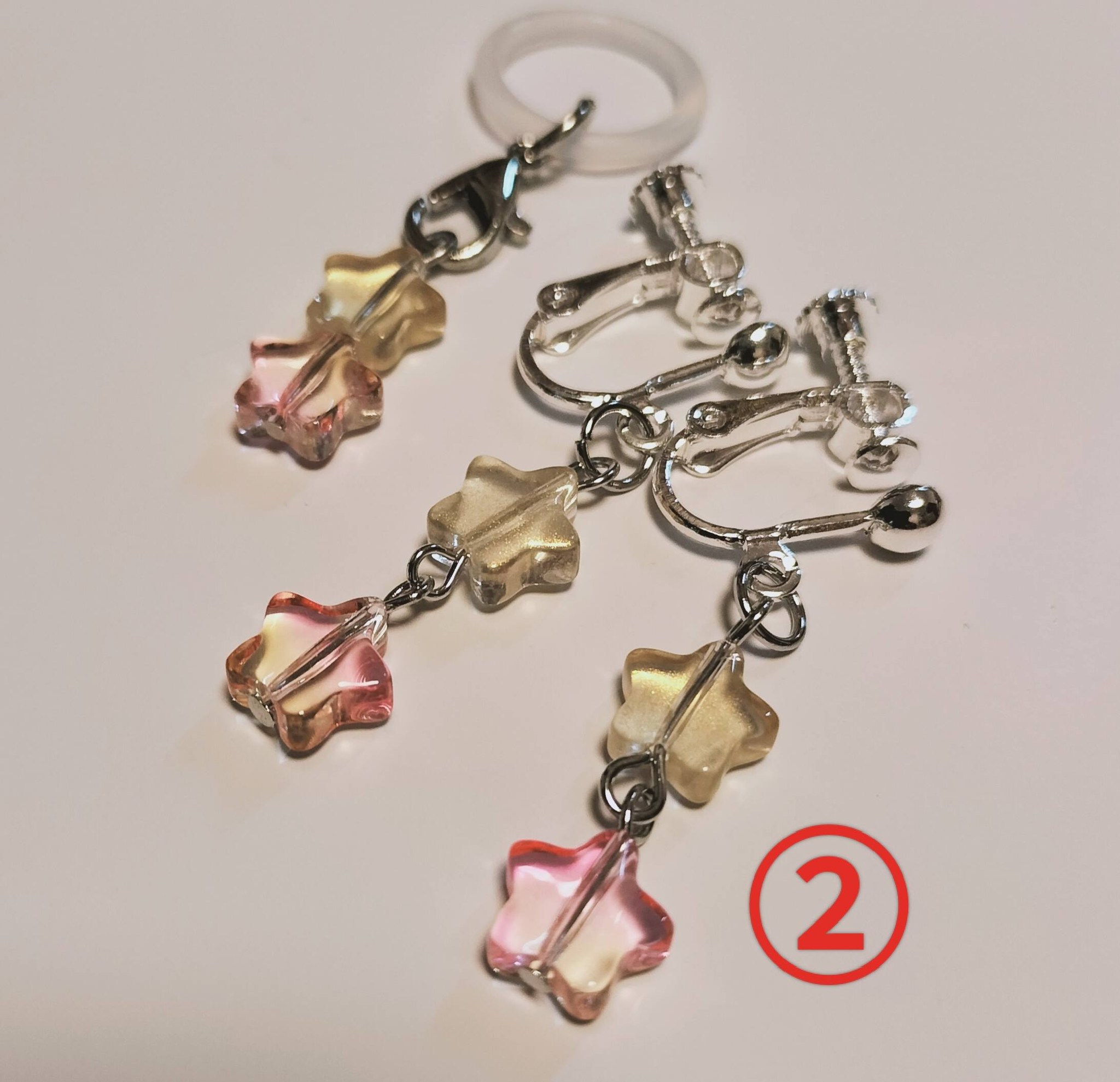 諭吉 今月末まで値下げ(*´꒳`*)様。3点リクエスト ハンドメイド ピアス