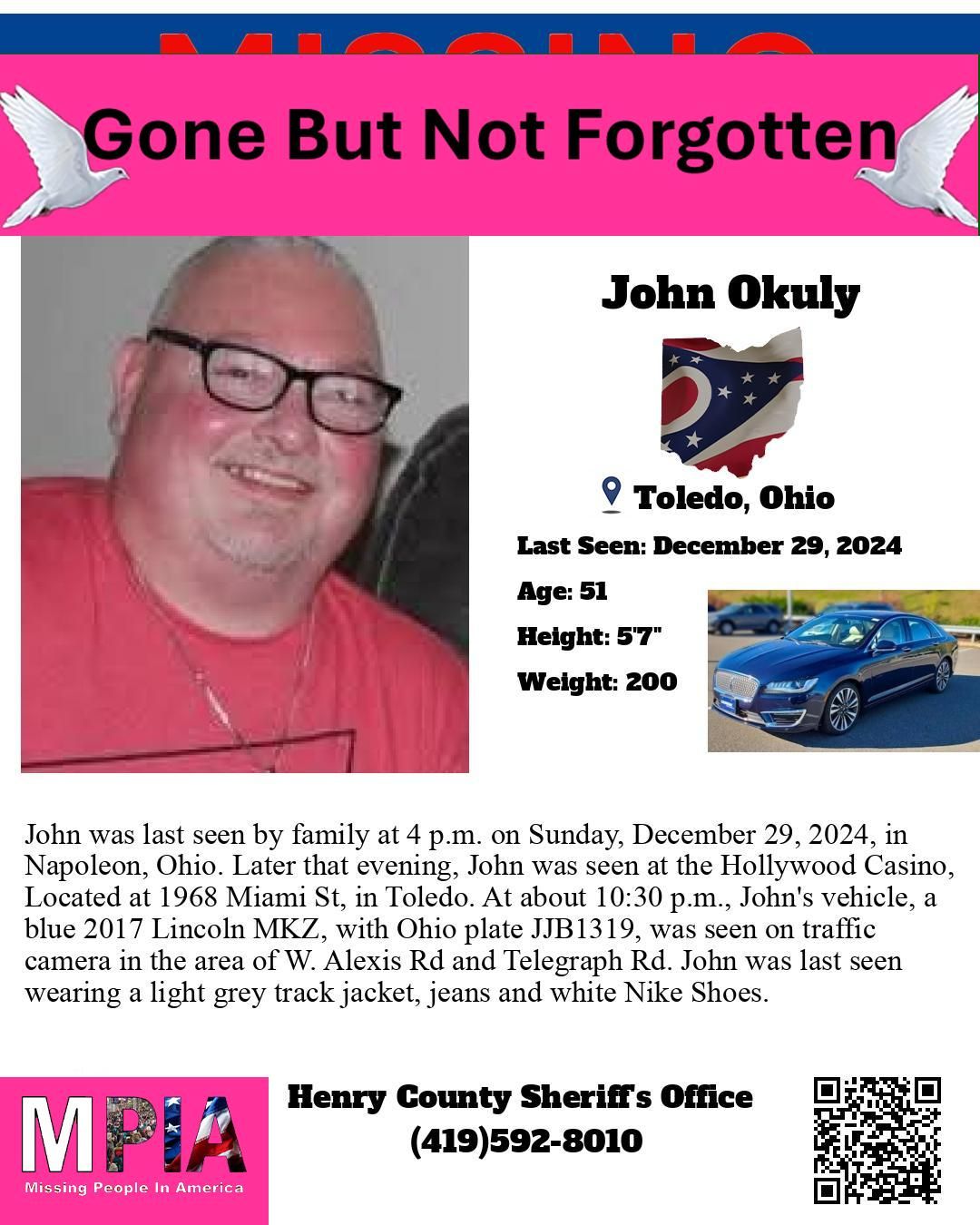 Update sadly found deceased... - Missing People In America | Facebook