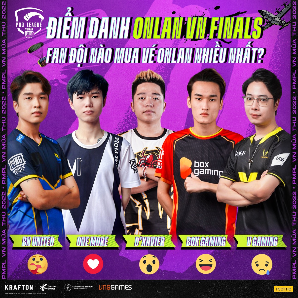 💥 Bạn tham dự ONLAN để cổ... - PUBG Mobile Esports Việt Nam