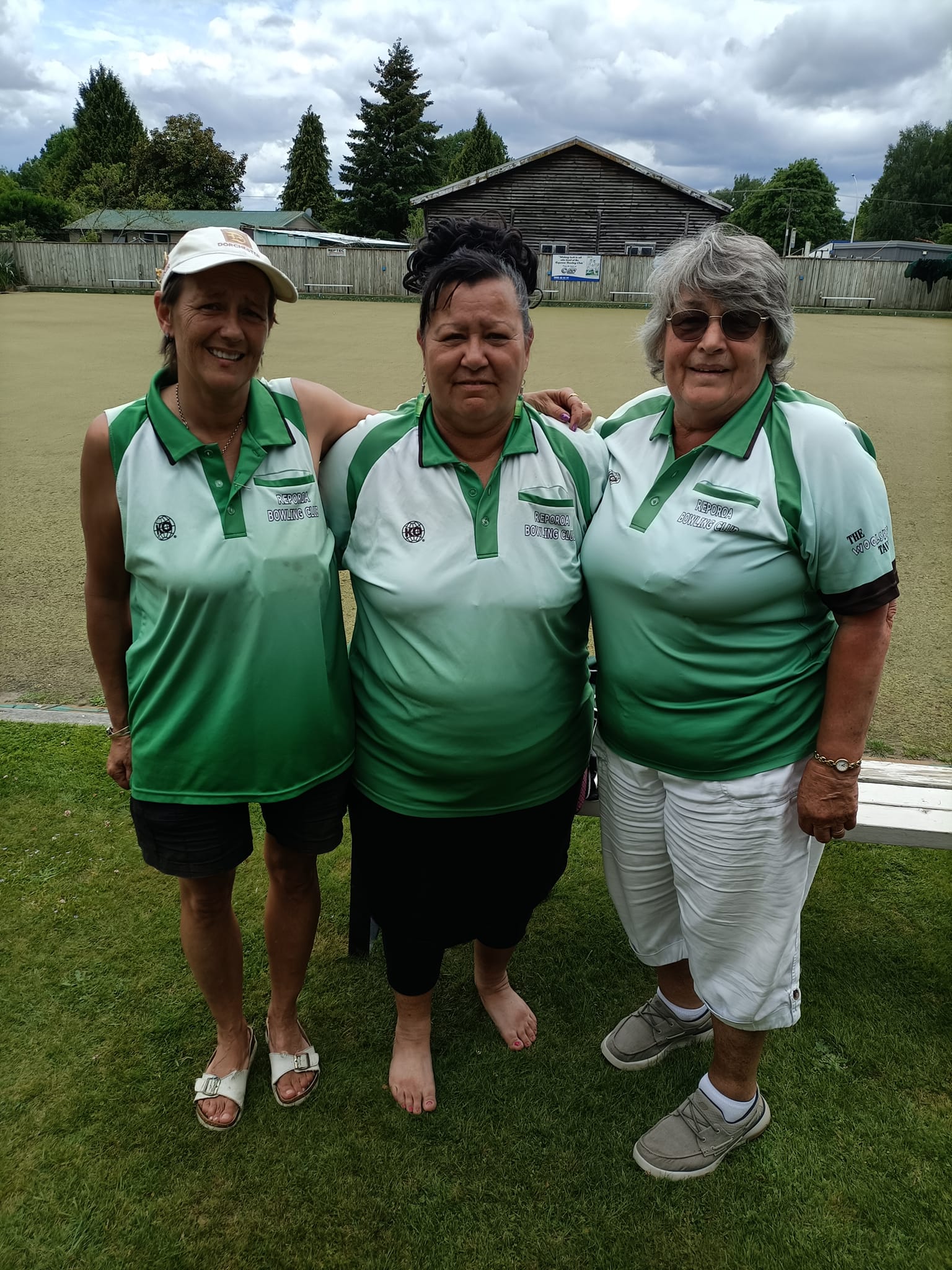 Reporoa - Ladies triples championship winners. Rachael Watts, Ruby ...