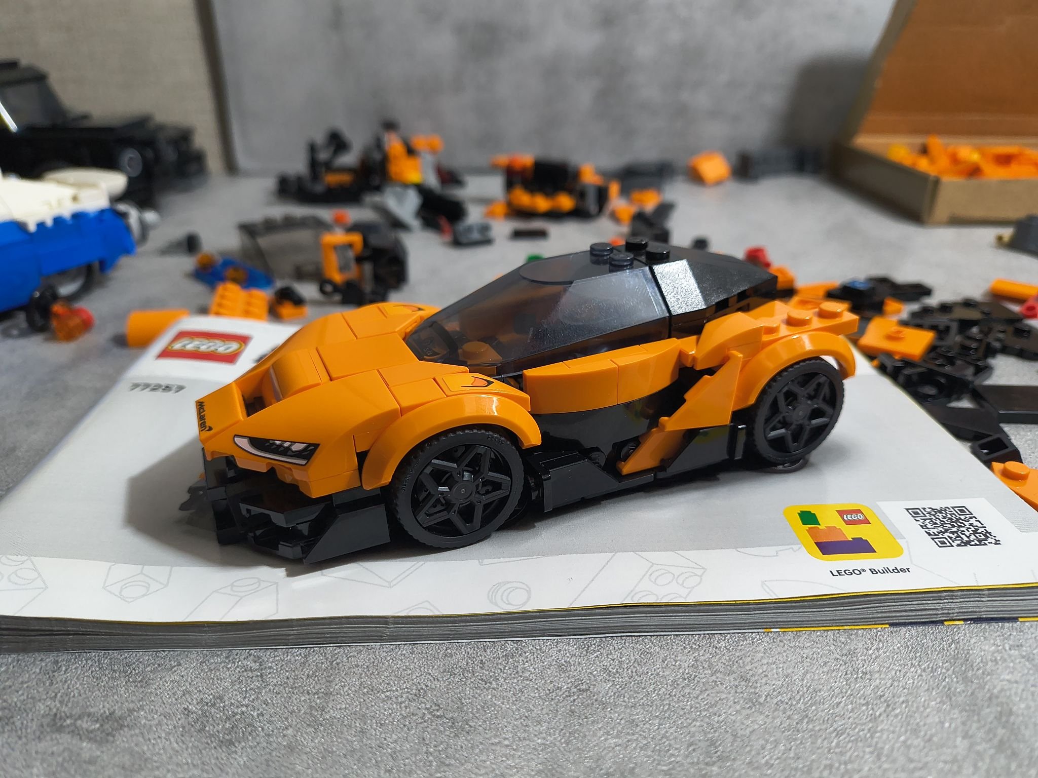 LEGO ZEDO 7257 builder's work in progress