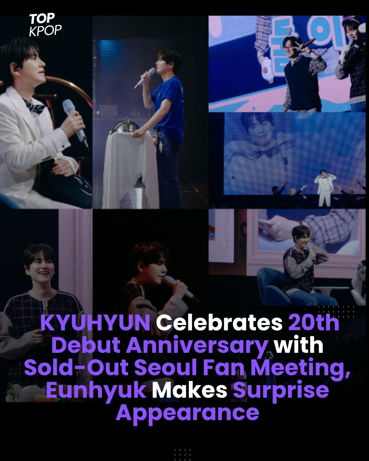 20 YEARS WITH KYUHYUN ✨️ #KYUHYUN of Super Junior successfully