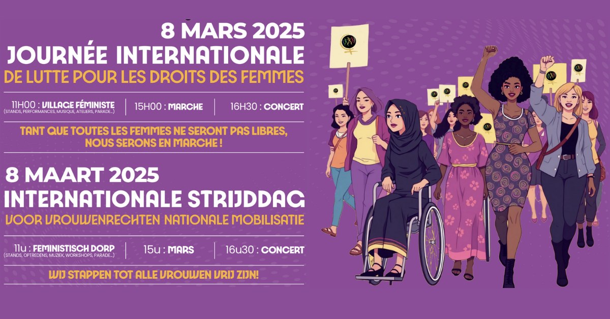Marche Mondiale des Femmes 2025 - Wereldvrouwenmars 2025
