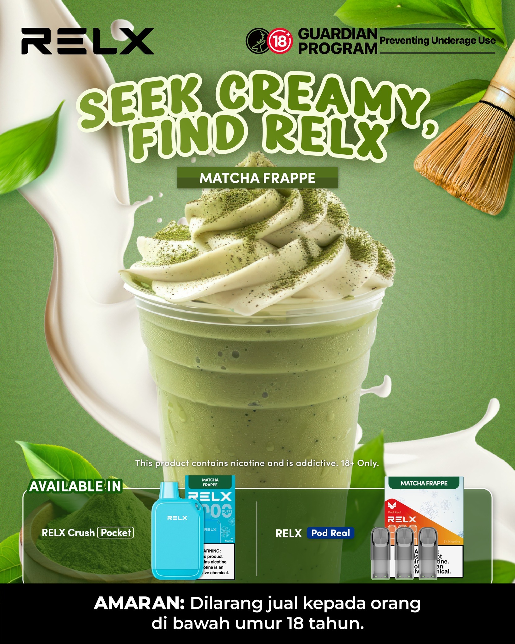 RELX - Loving flavours that are creamy with tiny bits of cooling? Try ...