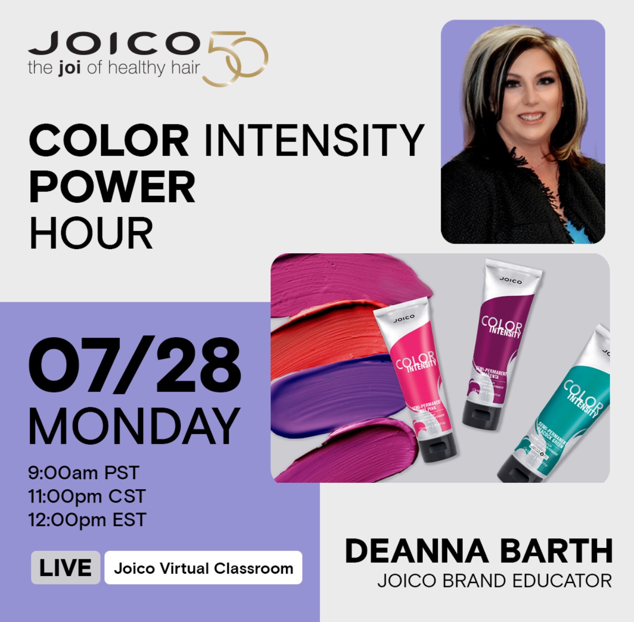 Color Intensity Power Hour