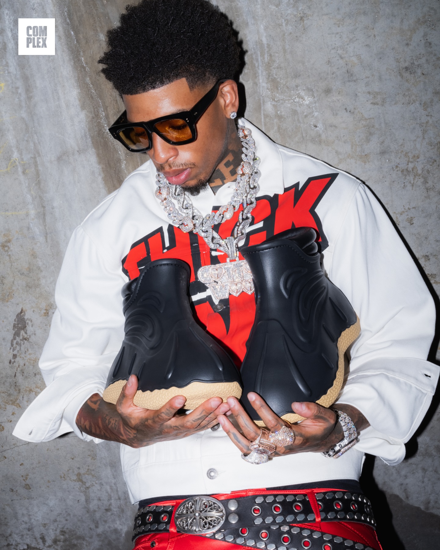 The NLE Choppa x FCTRY Lab Duck Boot is back! The Black Duck Boot 