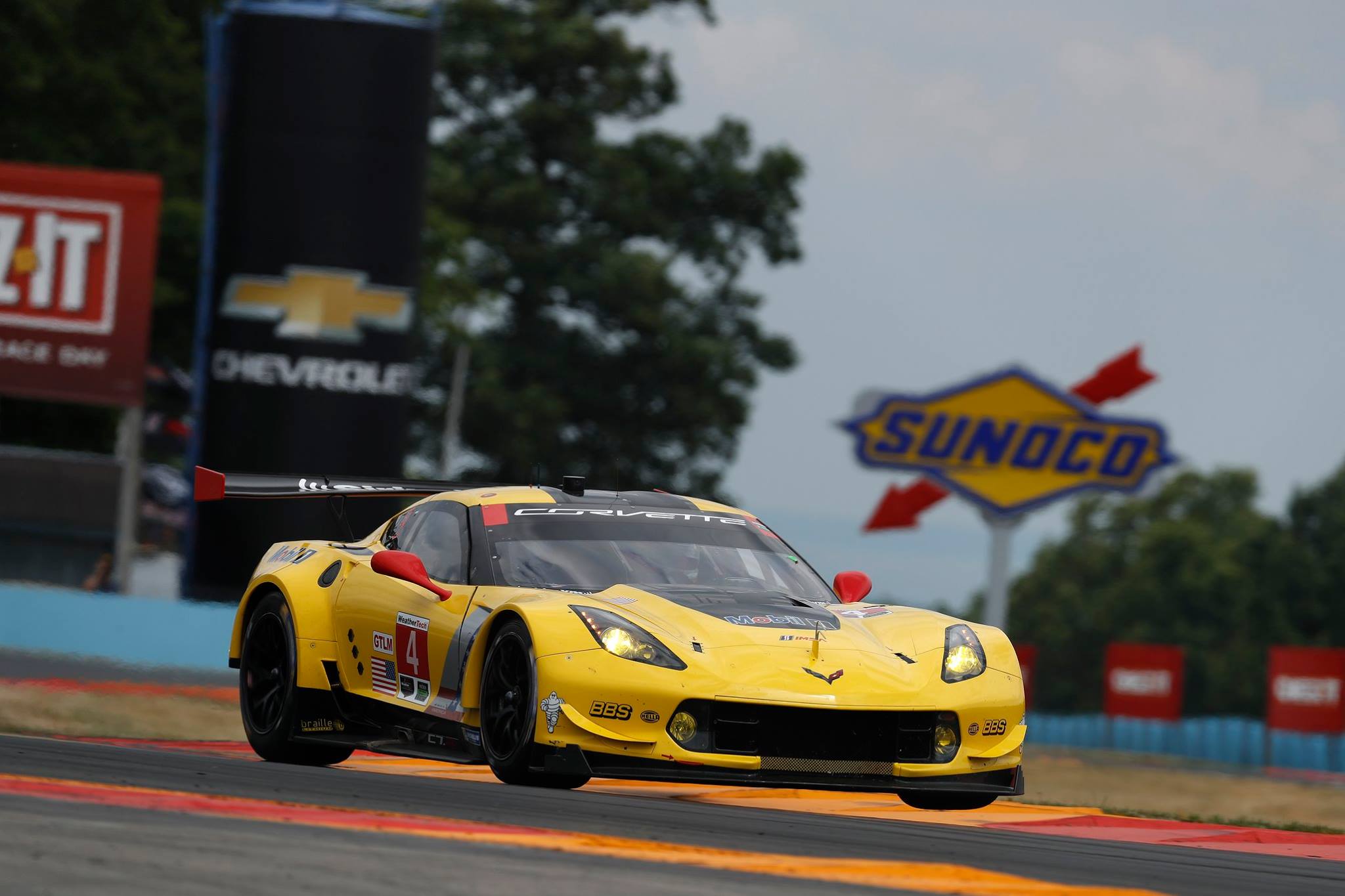 IMSA - Leave it to racecar drivers to find the bumps on an...