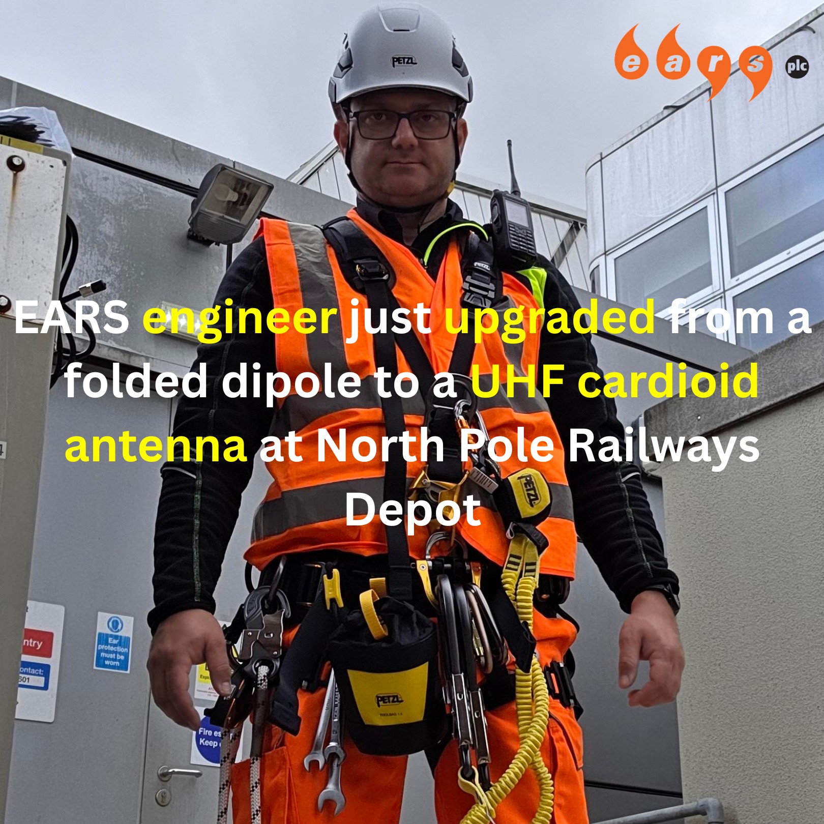 Ears plc - 📡 Our EARS engineer just upgraded from a folded... | Facebook