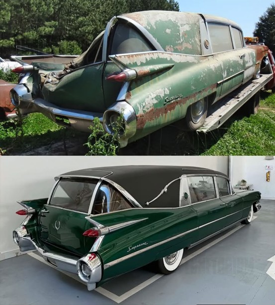 The 1959 Cadillac Superior Crown Royale Hearse is one of the most