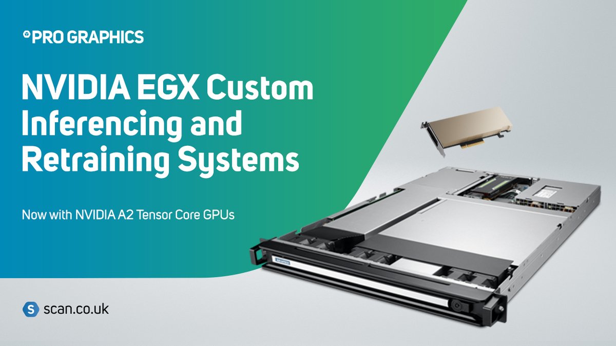 Scan Business - The NVIDIA A2 Tensor Core #GPU provides...