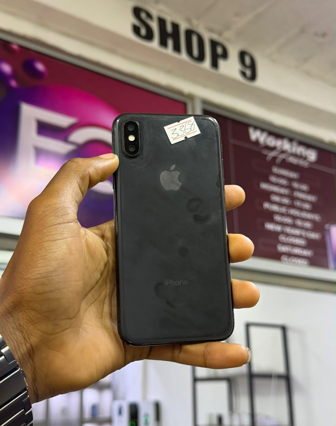 🚨Pa Mukamba Jahman -iPhone X 64GB Battery life 100% No Face ID