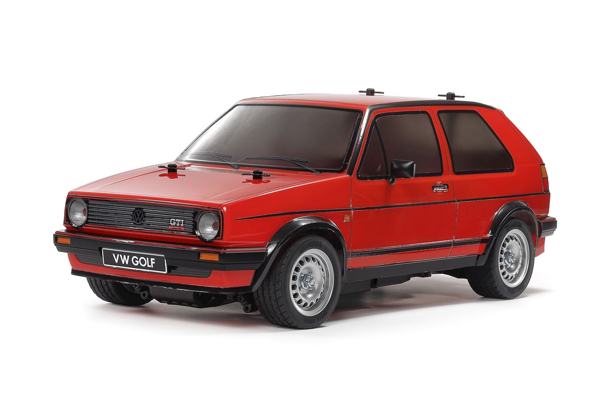 としちゃんVolkswagen Golf Mk.1 M05シャーシ Tamiya M05 chassis Volkswagen Golf MK.1 build