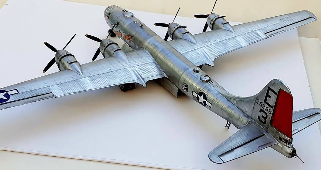 Hasegawa 1/48 B29 Super Fortress model kit