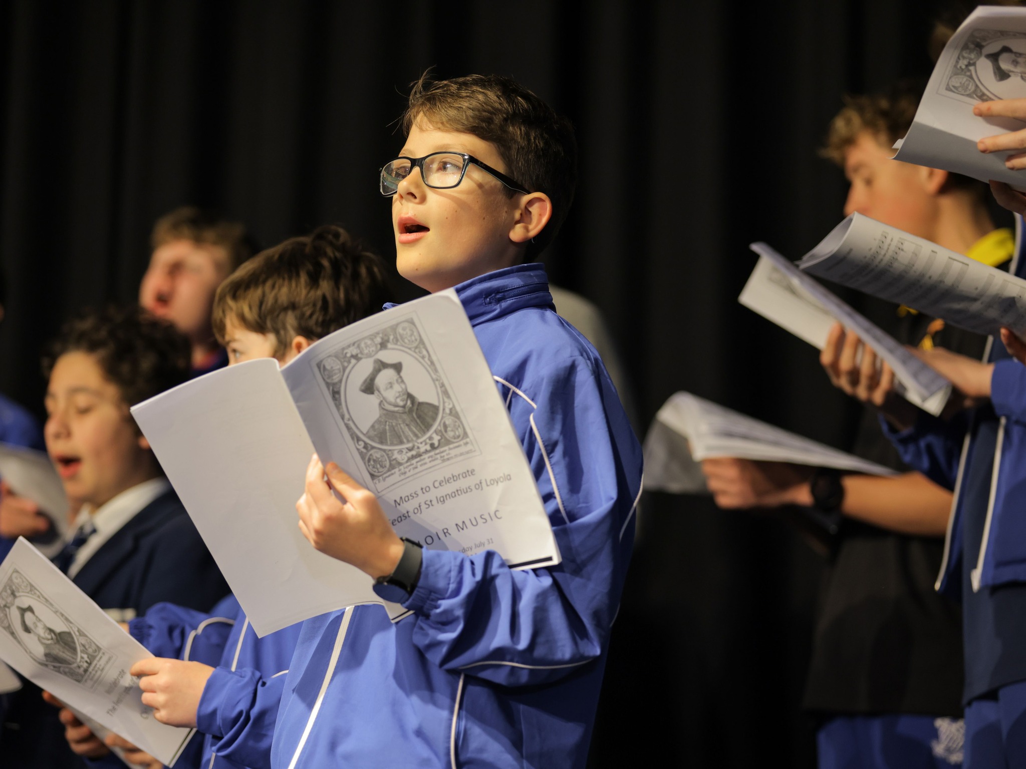 Saint - This morning, we began the Feast of Saint Ignatius with a whole ...