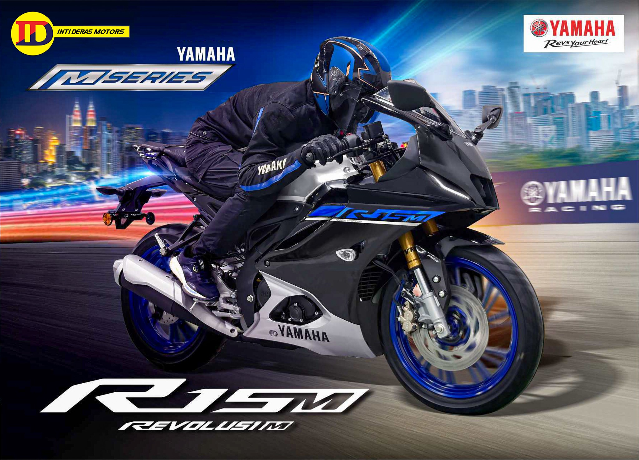 Inti - Memperkenalkan Yamaha R15M baharu, kini dengan pengenalan warna ...
