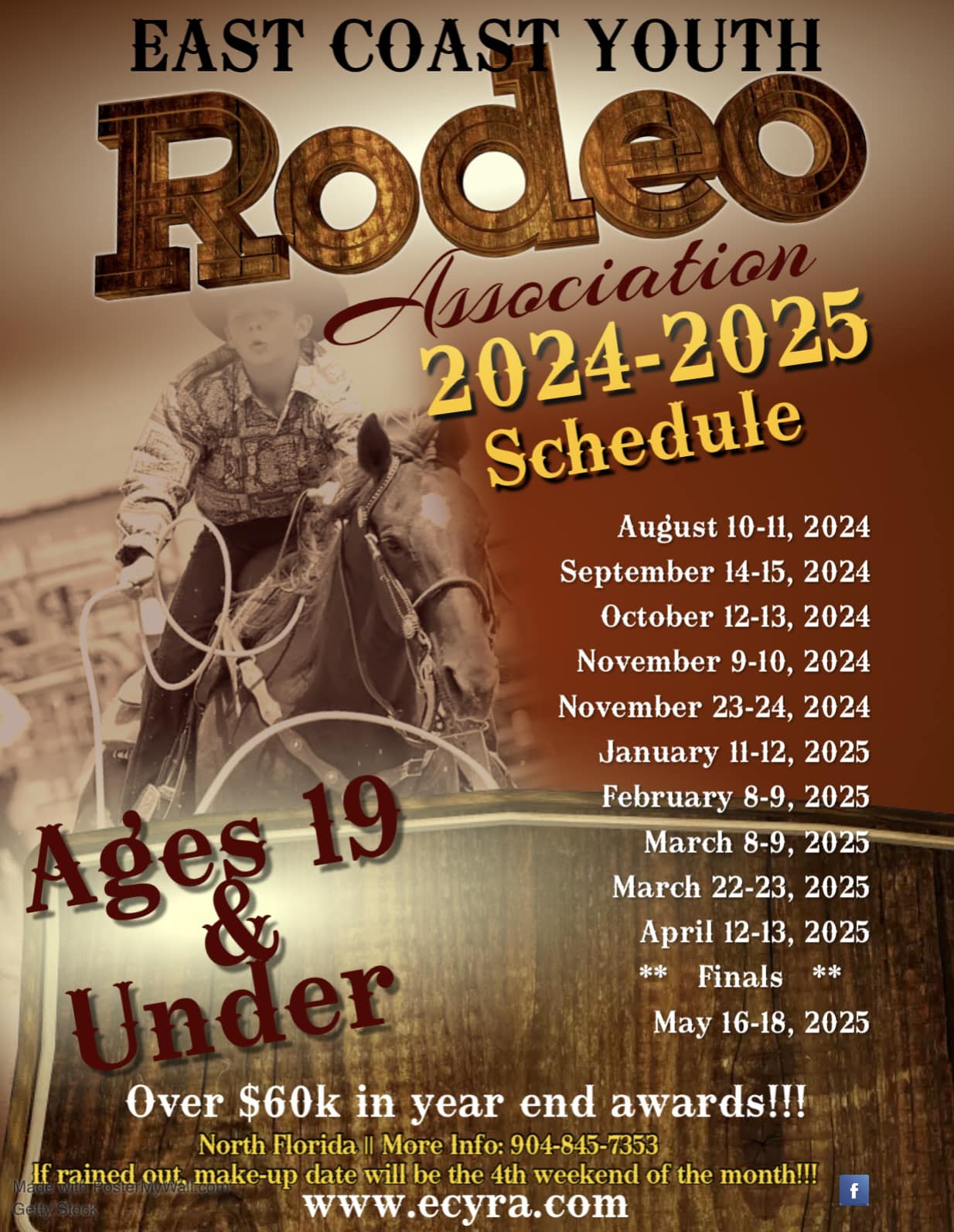 ** updated to reflect... - East Coast Youth Rodeo Association