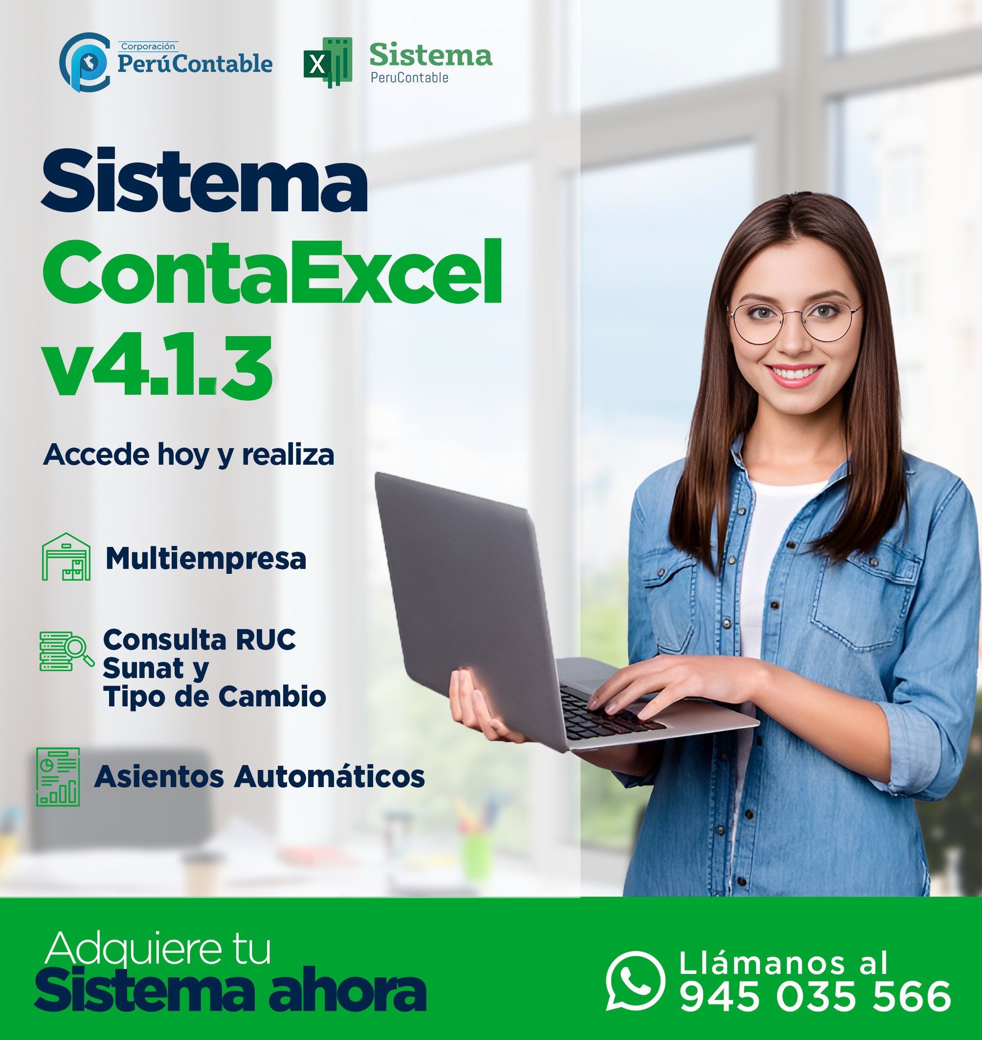Perucontable - 🚀 ¡ContaExcel 4.1.3 ya está aquí para llevar tu ...
