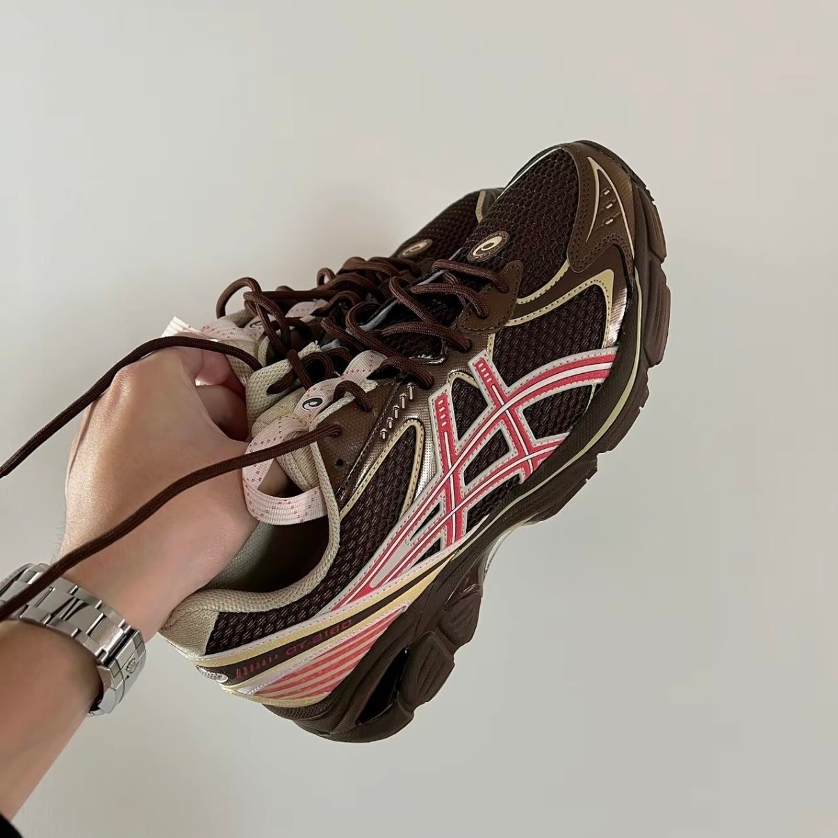Kiko Kostadinov x ASICS GT-2160 “Pink Brown” #NUDEsociety