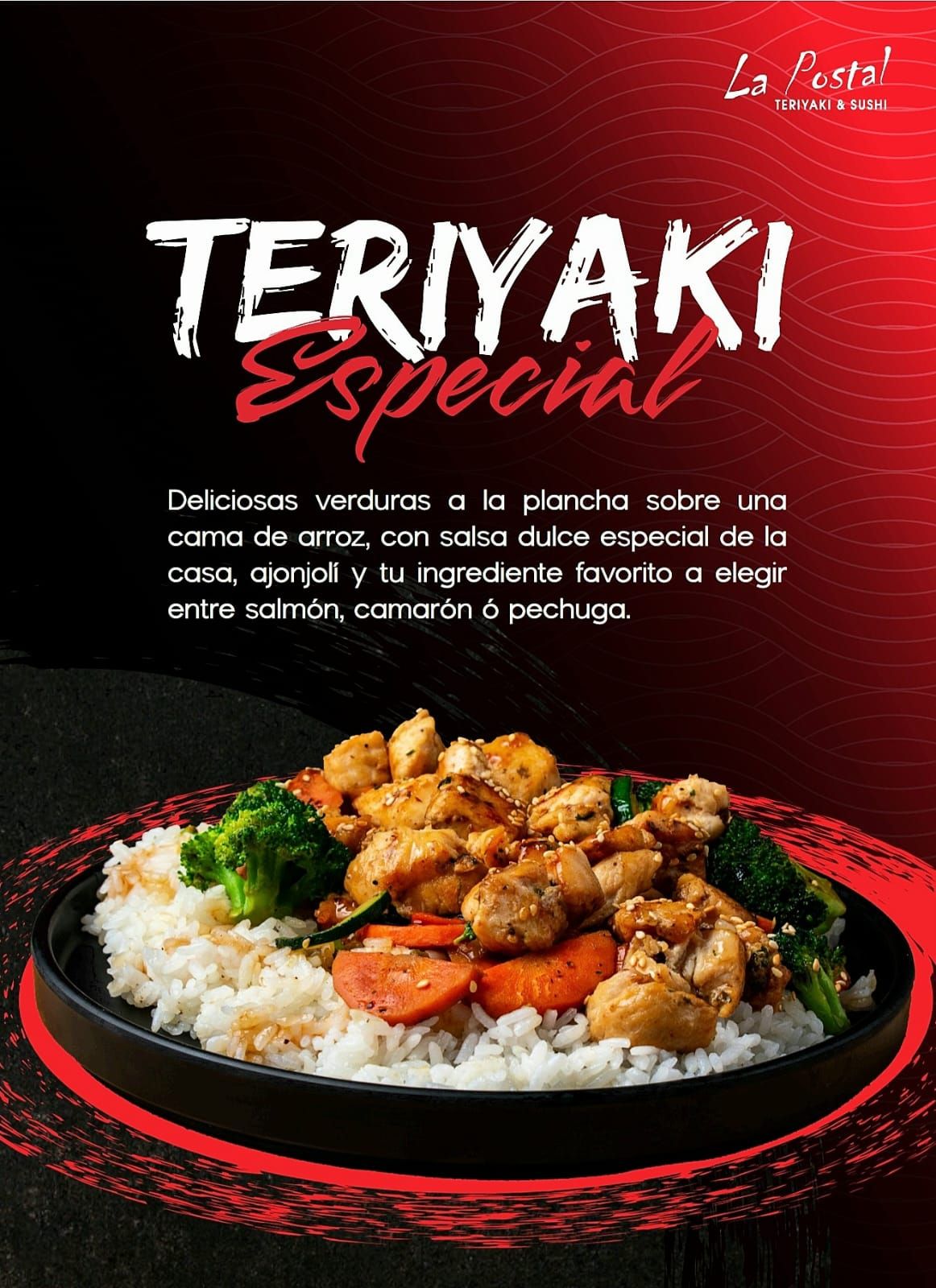 MENU : 🍜🥢🍣🍥... - La Postal Flores Magon | Facebook