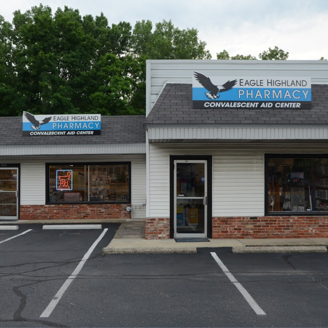 Indianapolis! Welcome to Eagle Highland Pharmacy. Locally owned since 1986. Located at 9010 Crawfordsville Road, we have something for everyone. - Pharmaceutical grade supplements - Compounding - Ostomy care supplies