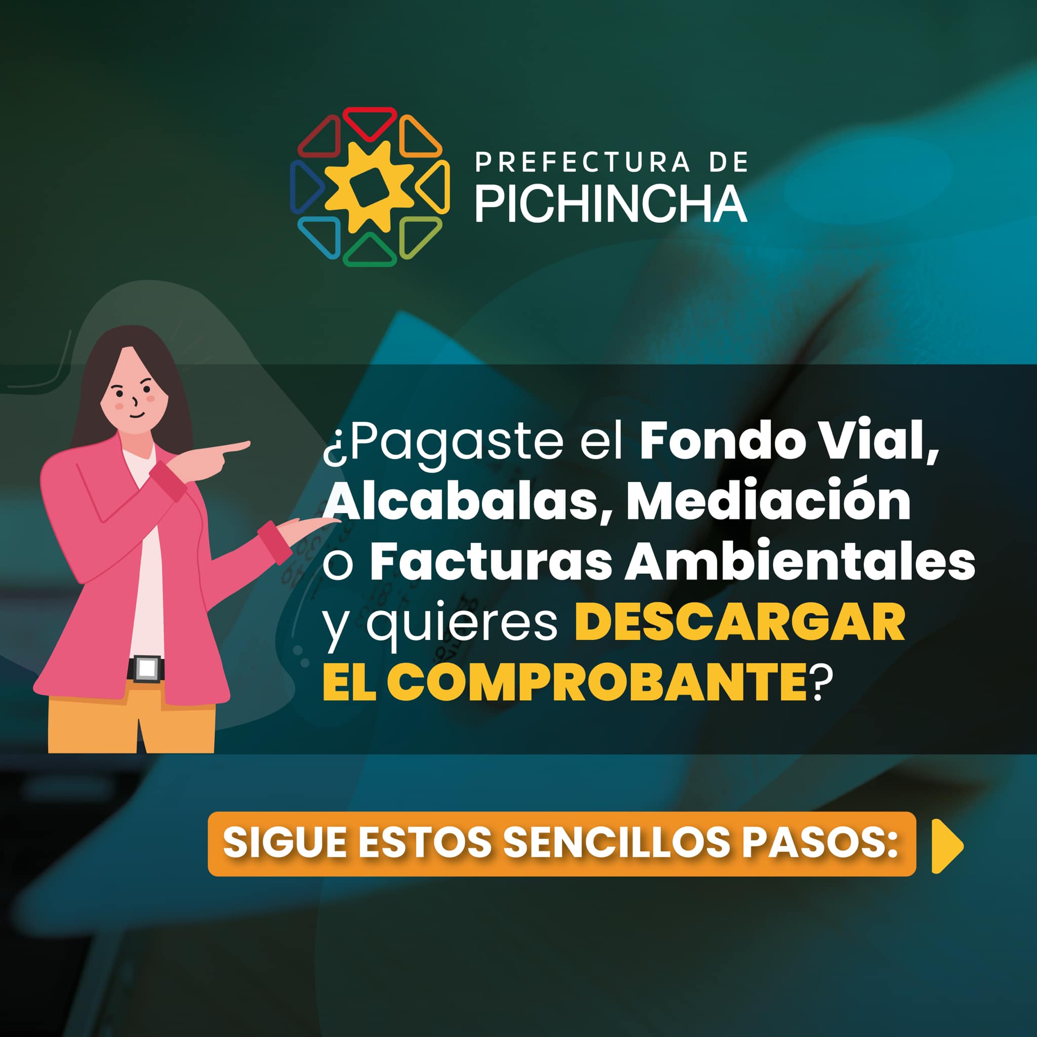 Si pagaste el fondo vial,... - Prefectura de Pichincha | Facebook