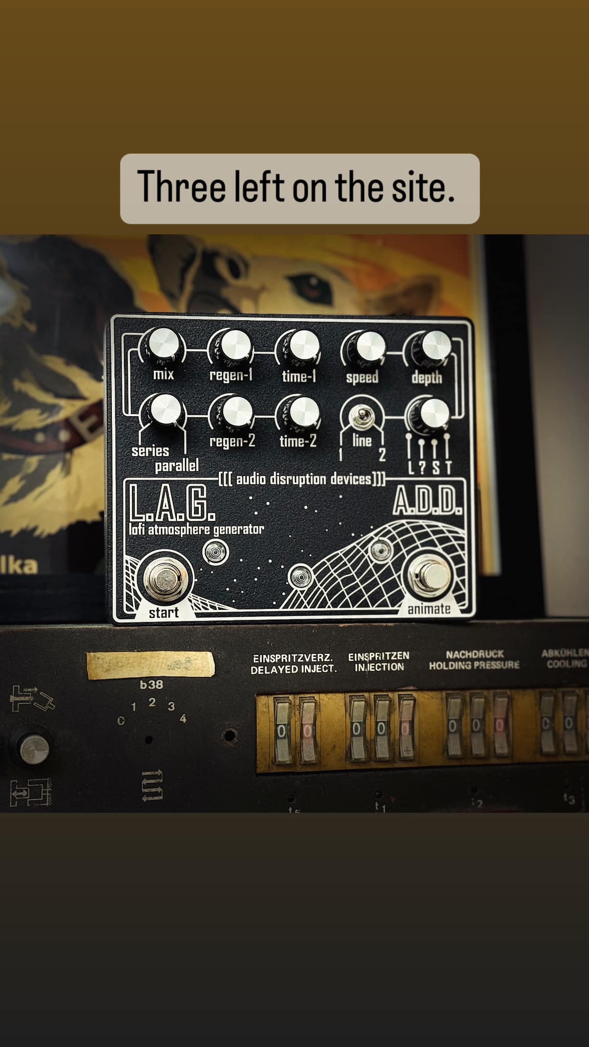 Audio Disruption Devices - effects pedals and custom etched