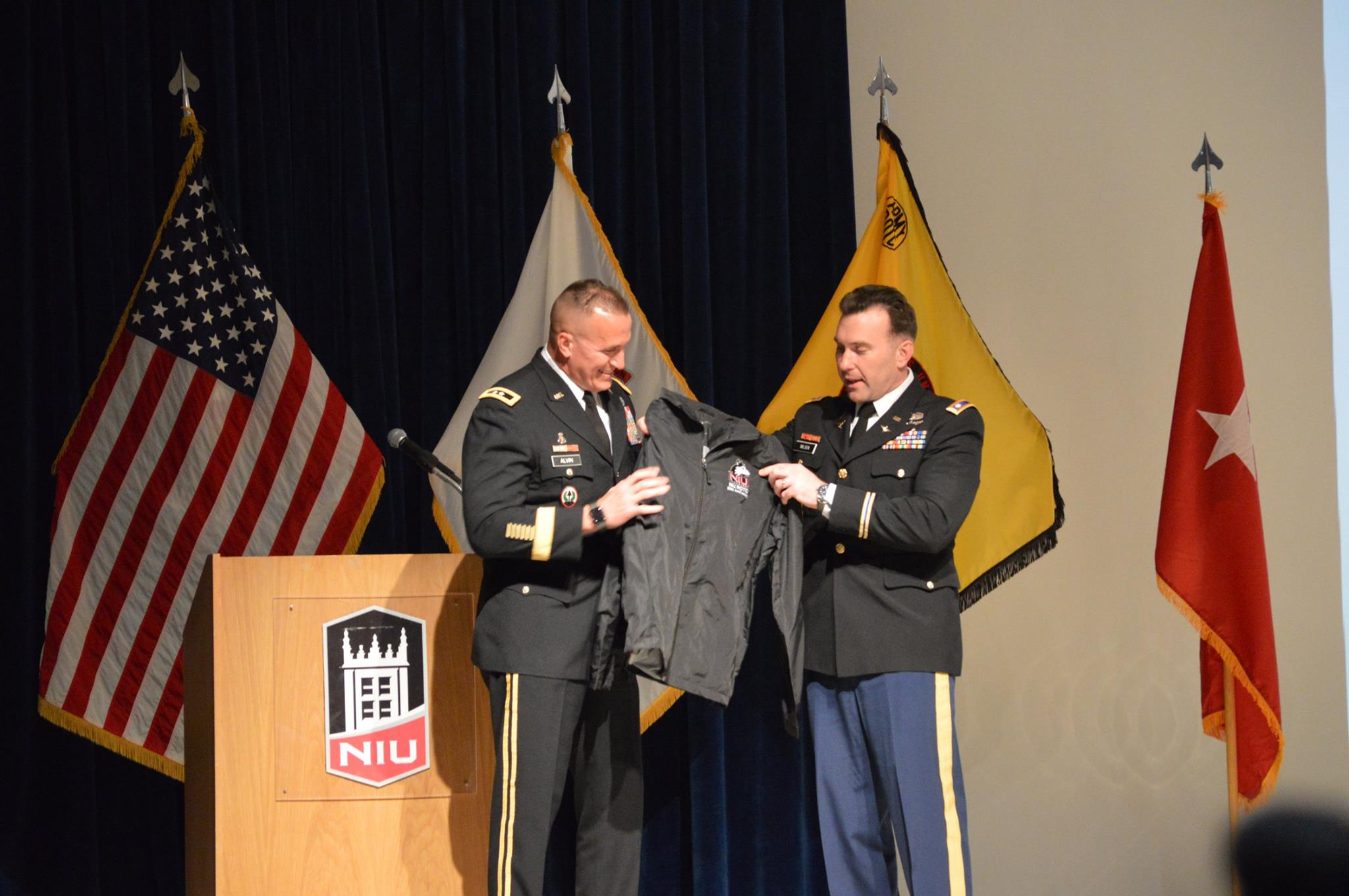 Yesterday, the... - Northern Illinois University Army ROTC
