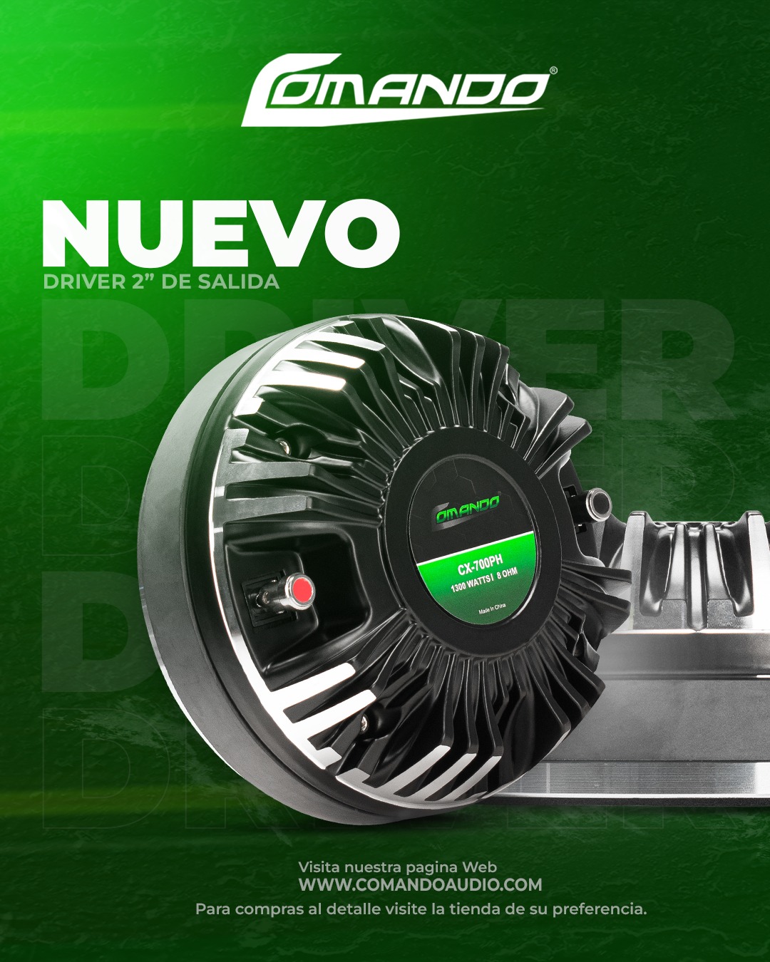 Comando Audio - NUEVO DRIVER CX-700PH ¡SI ES COMANDO ES...