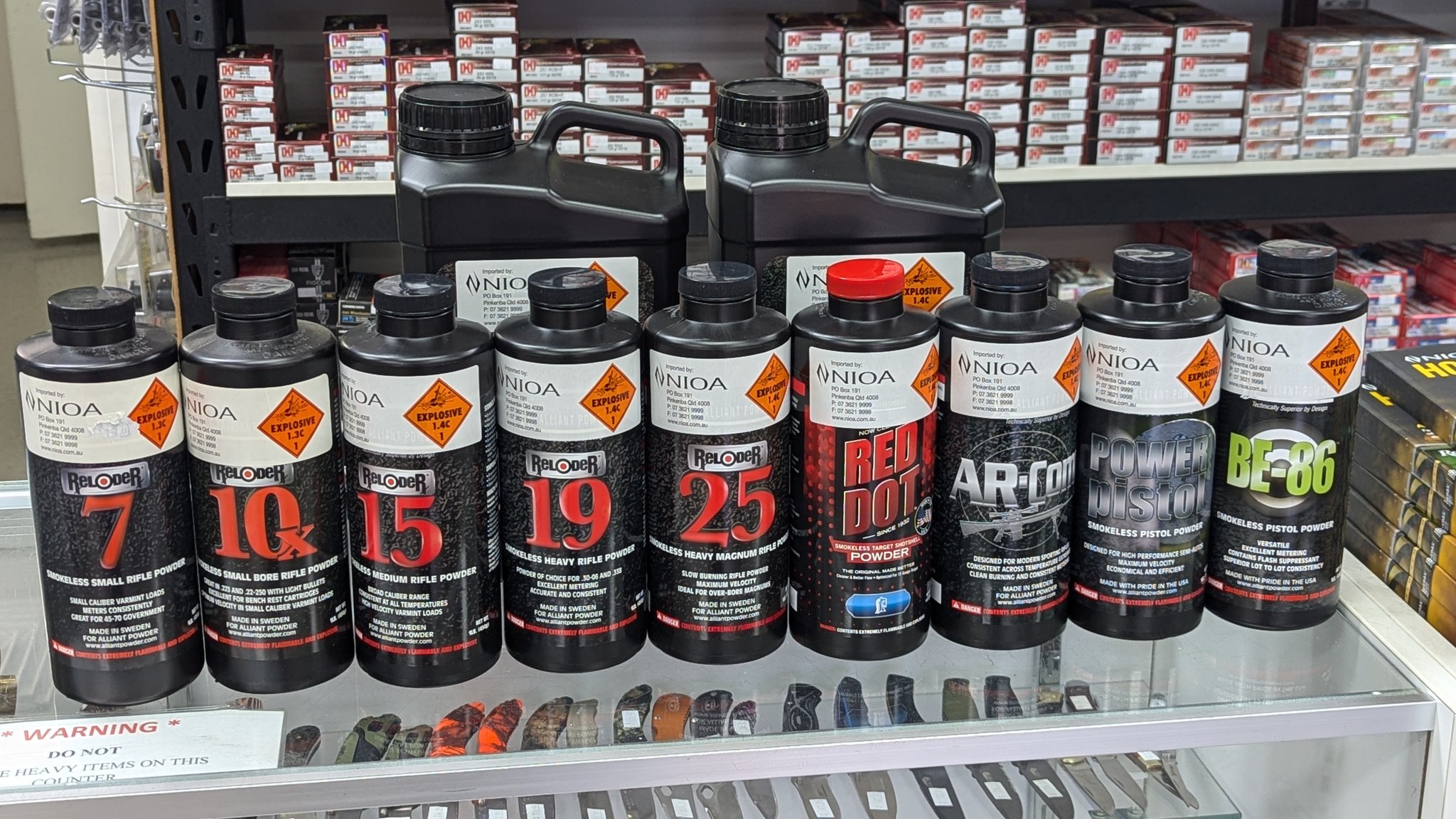 Browns - NOW IN STOCK Alliant Reloading Powder Red dot, AR-Comp, Power ...