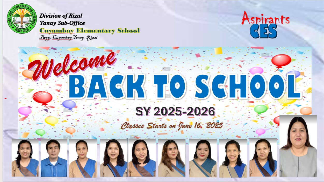 DepEd... - DepEd Tayo Blue Rizal Cayabu Integrated School