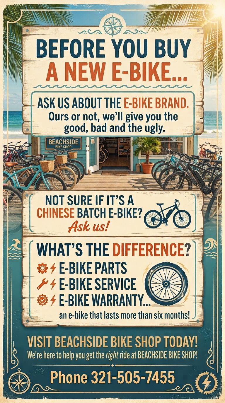 Beachside Bike Shop | Cocoa Beach FL