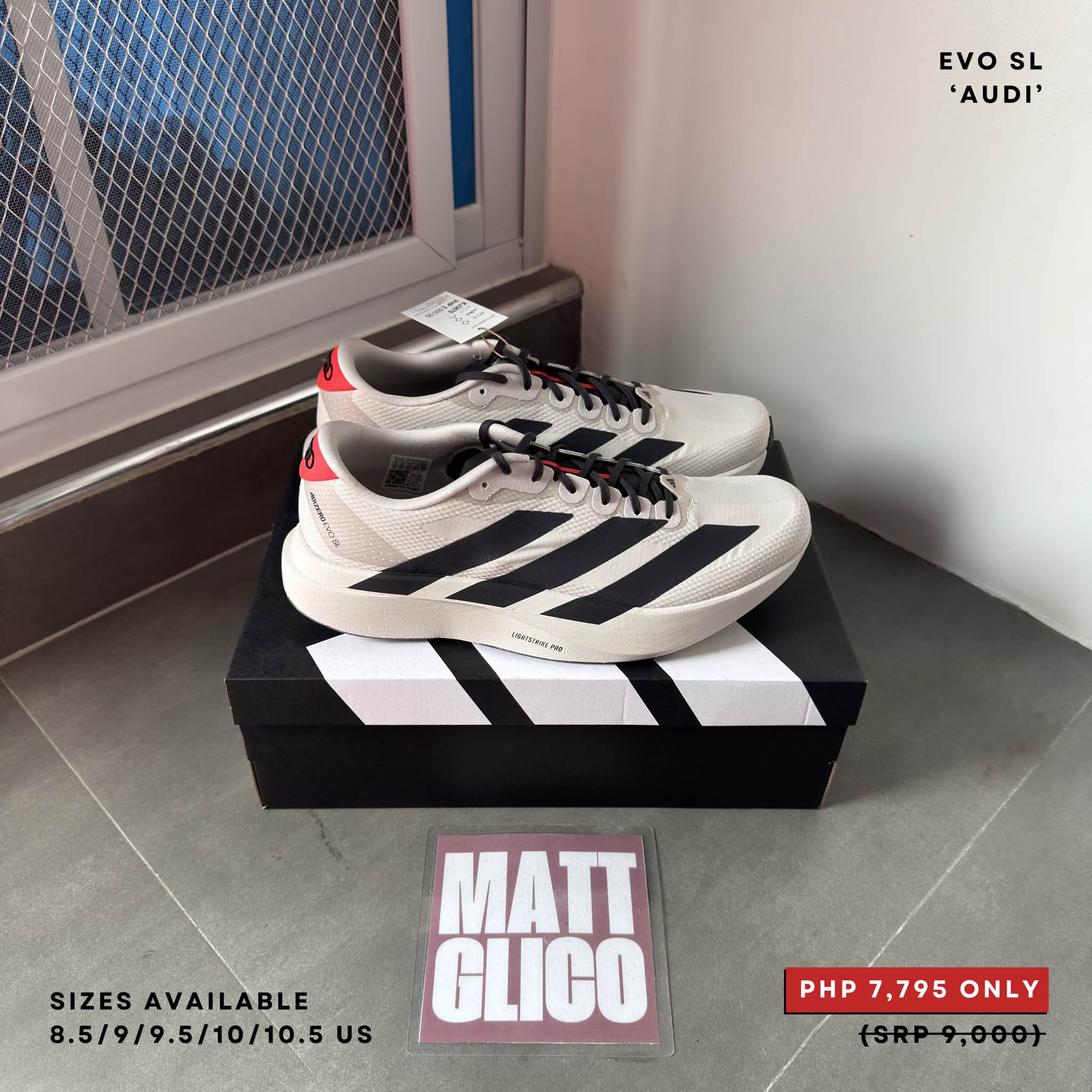 SELLING POST - BELOW SRP] Evo SL Audi 8.5/9/9.5/10/10.5 US ₱7,795