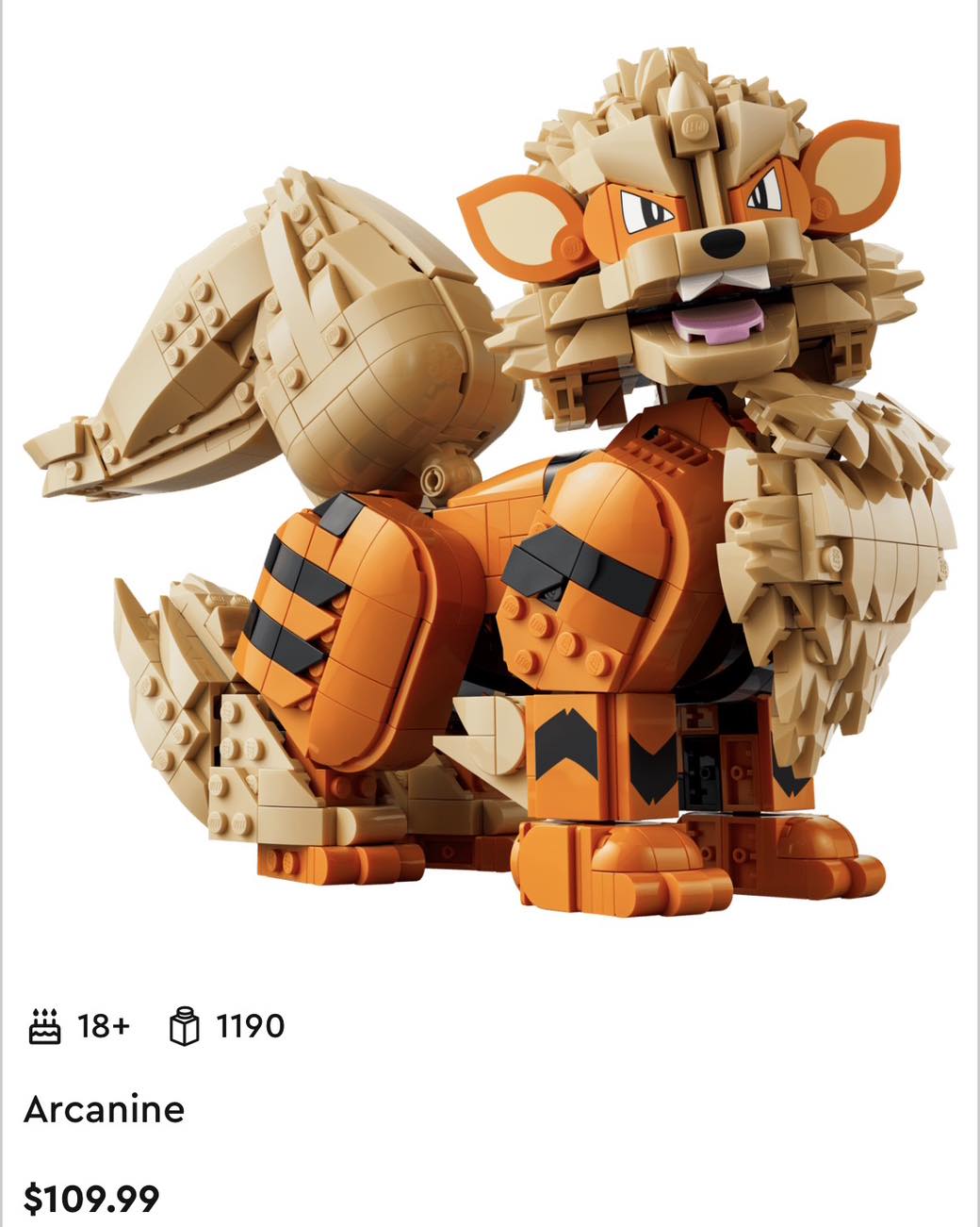 New Pokémon x Lego products are available to purchase on the Lego