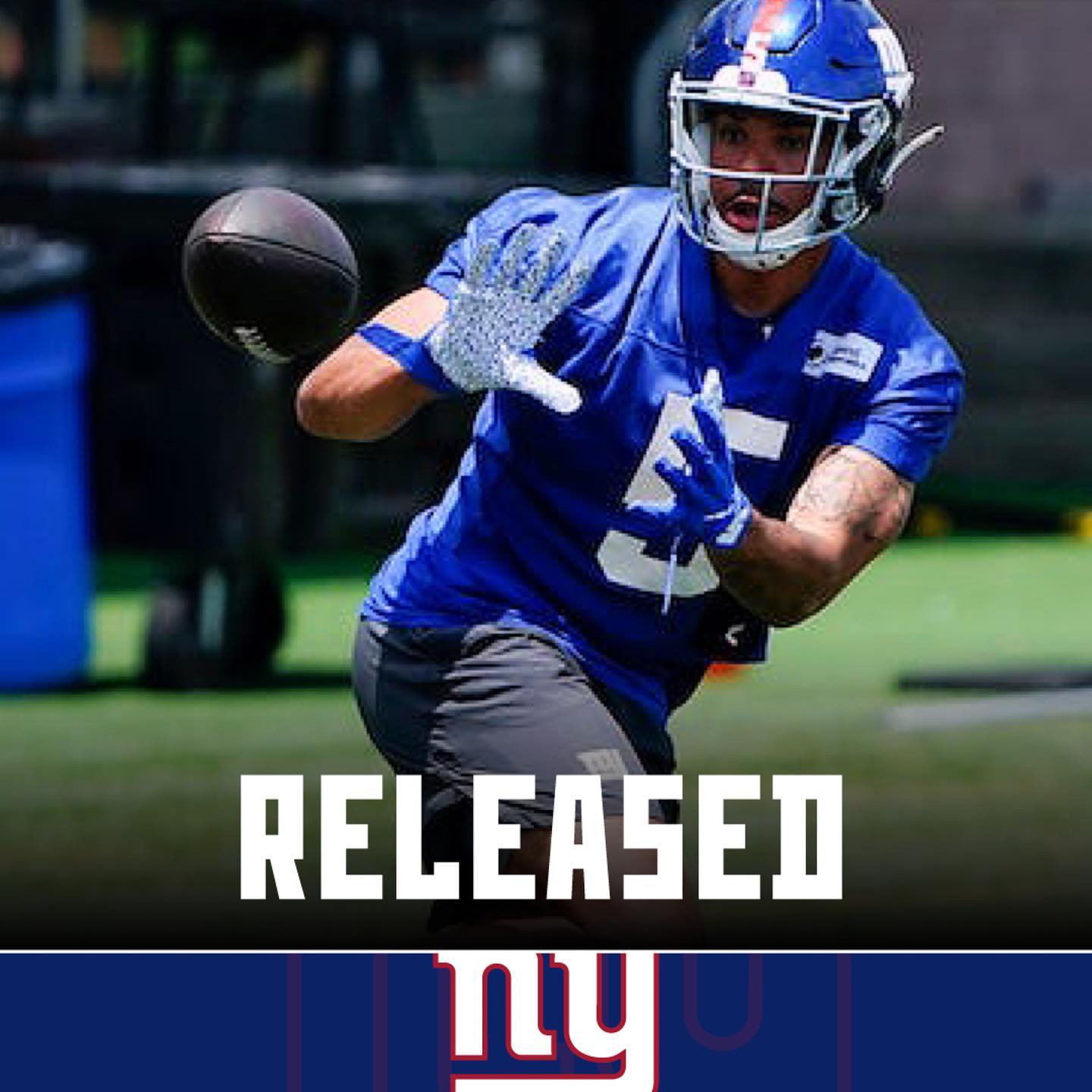 The Giants released WR Keelan Doss and... - Profootballchase