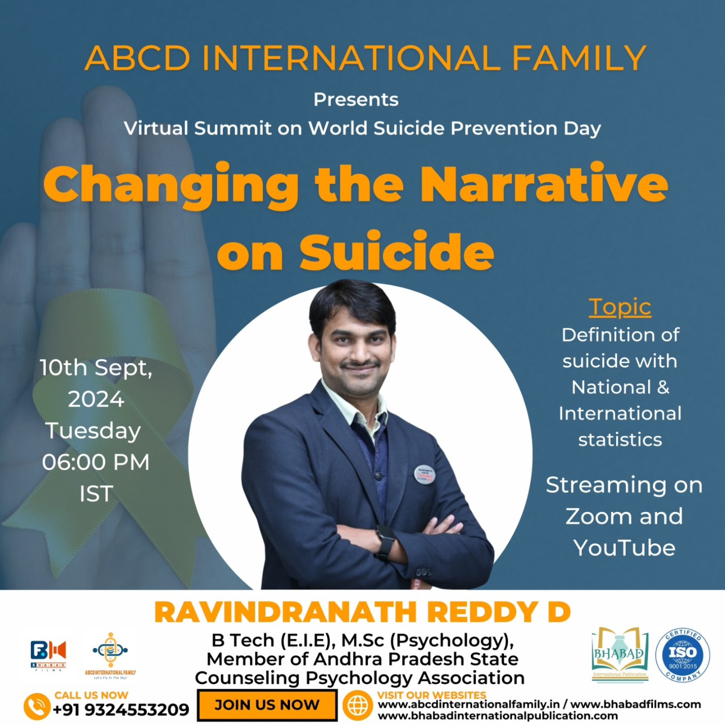 ABCD - Meet Our Speaker : Ravindernath Reddy D 
