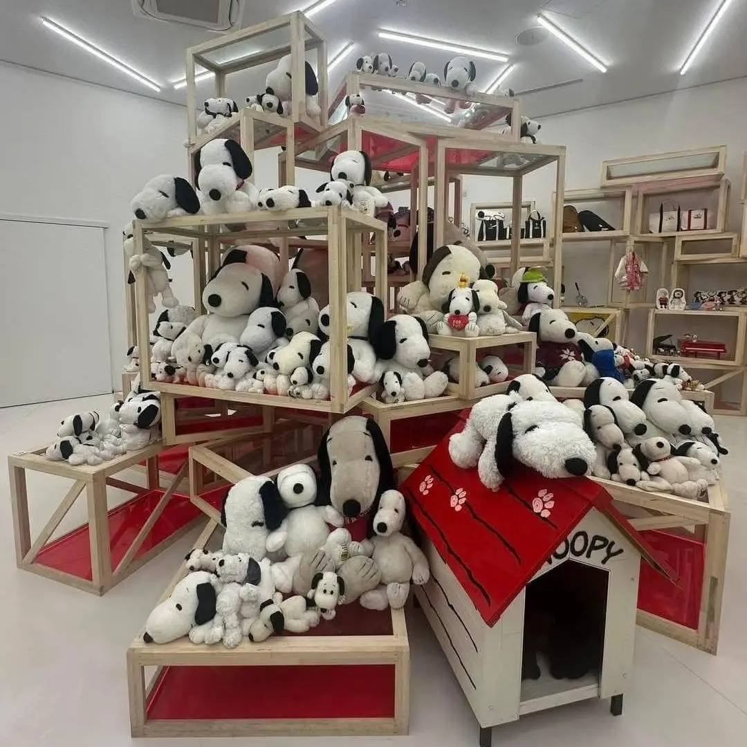 Visiting Snoopy Museum and Godzilla attractions in Tokyo